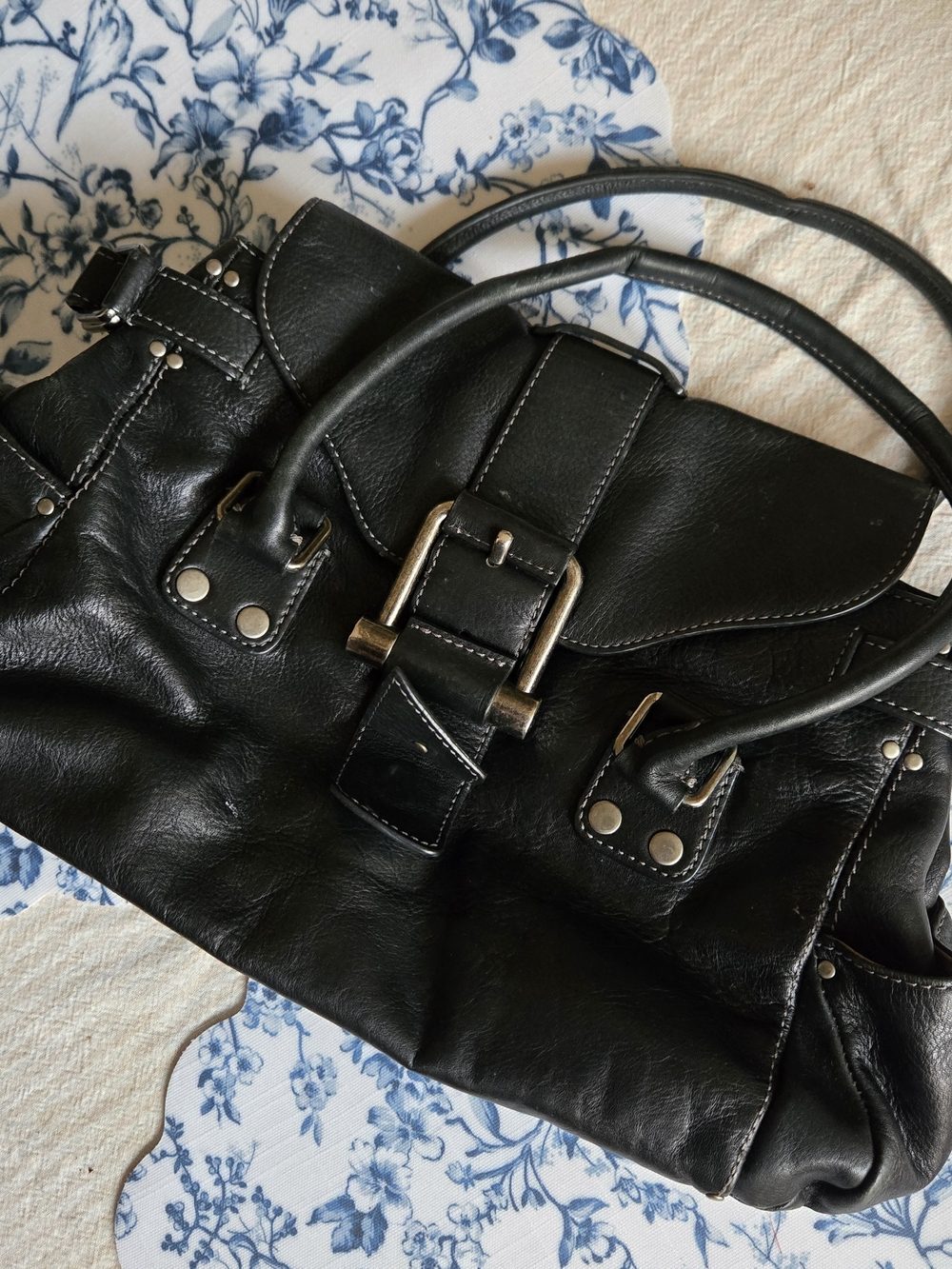 Y2k Elllen Tracy Black Handbag